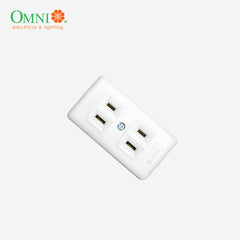 Omni 2-Gang / 3-Gang / 4-Gang Spring Type Outlet 10A | 250V STO-002, STO-003 & STO-004