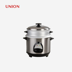 Union 1.8Liters Modern Stainless Design Rice Cooker Steamer and Warmer UGRC-230