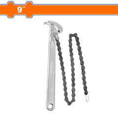 Wadfow 9-inches (60-150mm) Chain Pipe | Piping Wrench WAW1309 (WHT)