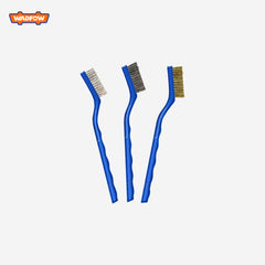 Wadfow 3pcs 7inch Mini Cleaning Brushes / Abrasive Brush Set