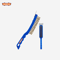 Wadfow 11 Inch Steel Wire Brush with Shovel Knife WBH3611