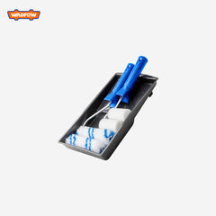 Wadfow 7-in-1 Paint Roller Cylinder Brush Set for Interior Wall Painting WCB3H71