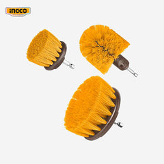 Ingco Ingco Set of 3 pieces Medium Bristle Brush Cleaning Set WCBM0301 ING-HT
