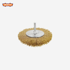 Wadfow Cup Brush Twisted Wire For Grinder With Nut 75mm(3") & 100mm(4")