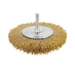 Wadfow Cup Brush Twisted Wire For Grinder With Nut 75mm(3") & 100mm(4")