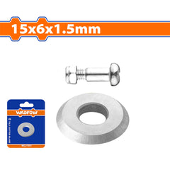 Wadfow WCJ1501 Ø15xØ6x1.5mm Tile Cutter Tungsten Carbide Blade Only WCJ1501 (WHT)
