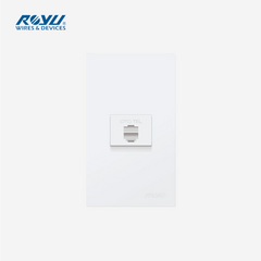 Royu 1 Gang Telephone Modular Jack WD211