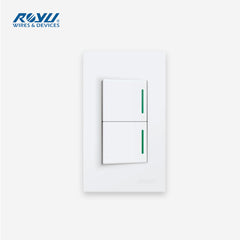 Royu WD 2 Gang 1 way Switch WD513