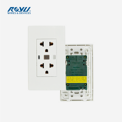 Royu Wide Series GFCI Duplex Receptacle Outlet Set (16A / 250V~) WD932