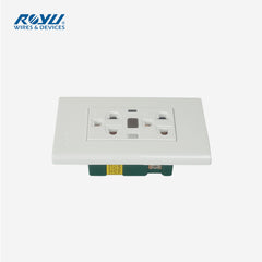 Royu Wiring Devices Ground-Fault Circuit Interrupter 20A Duplex GFCI Outlet Set WD933