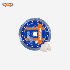 Wadfow 4inches-9inches Wet & Dry Ultrathin Diamond Disc For Bricks Limestone Stone WAD-HT