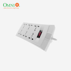 Omni Universal Outlet Power Extension Wire Cable Cord with Switch 1.83 meter wire WEU-106