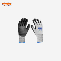 Wadfow (XL) Touch Screen Frosted Coated Nitrile Safety Gloves WGV2803