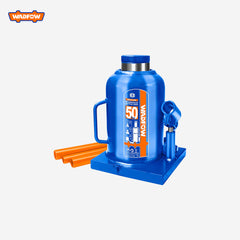 Wadfow Hydraulic Welded Bottle Jack 50 Ton With Safety Valve For Car