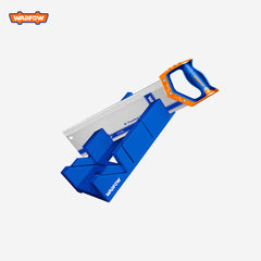 Wadfow 12inches Plastic Miter Box Mitre Saw and Back Saw Set (Lagari)