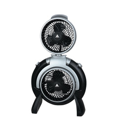 Hanabishi by Winland Powerful Dual Fan Air Circulator Electric Fan Stand Fan HACF88
