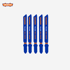 Wadfow 5PCS Jigsaw Blade Clean Cut Jig Saw Blade for METAL