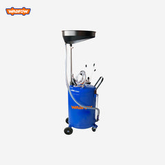 Wadfow 70Liters Puematic Waste Compressed Air Oil Suction Drainer Tank WKD2A07