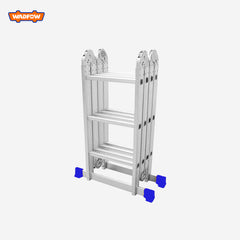 Wadfow Multi-Purpose Aluminum Ladder Step rise 270mm X 3370mm X 1650mm WLD7H43