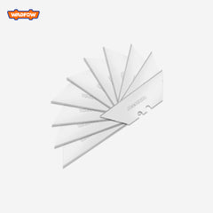 Wadfow Utility Knife Blades Set 10 Pcs 61mm X 19mm WMK1K61