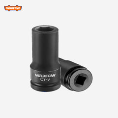 Wadfow 1/2" Cold Extrusion Drive Deep Impact Socket Set Cr-V 10mm-27mm