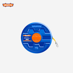 Wadfow Fast Rewind Fiber Glass Measuring Tape w/ Comfortable Grip 20m/30m