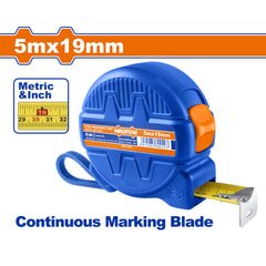 Wadfow Steel Measuring Tape With Continuous Marking Blade 3m 5m 7.5m