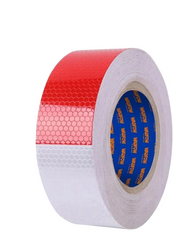 Wadfow WPN5H50 25m x 50mm Pet Reflective Tape High Weather Resistance