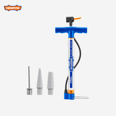 Wadfow Bicycle Air Hand Pump w/ High Power & High Pressure Durable Hose