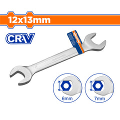 Wadfow Double Open End Spanner 6 x 7mm | 24 x 27mm