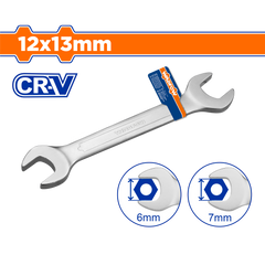 Wadfow Double Open End Spanner 6 x 7mm | 24 x 27mm