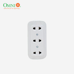 Omni Original Surface 4 Gang Convenience Outlet WSO-004