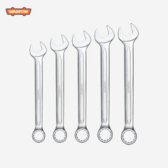 Wadfow 8-14mm Combination Spanner Set 5Pcs