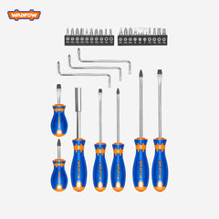 Wadfow Set of 30pcs Screwdriver Set WSS1430