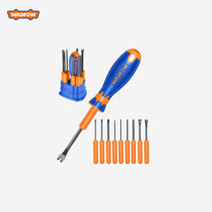 Wadfow 9 in 1 Interchangeable Screwdriver Set WSS1B10