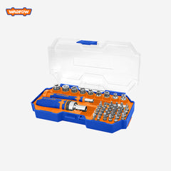 Wadfow Set of 43 pieces Screwdriver Set WSS8B43