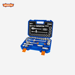 Wadfow Socket Set Multifunctional Wrenches 25Pcs 1/2 Inches WST2D25