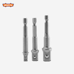 Wadfow 3 Pcs Socket Adaptor 1/4"" / 3/8"/ 1/2""