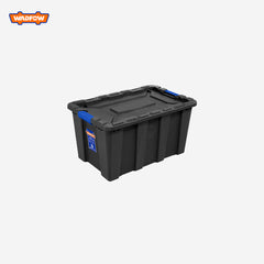 Wadfow 100Liters Stackable Plastic Container - Black WTB331B