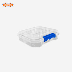 Wadfow Polypropylene plastic Material Transparent 6-compartments for smaller components WTB8341