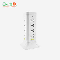 Omni Universal Tower Extension Cable Cord 16 Gang with Switch 1.83 meter wire - WTE-516