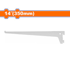 Wadfow 2mm Thickness Heavy Duty Shelf Arm Track Insert Support Brackets SOLD PER PIECE (WHT)