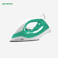 Xtreme HOME 1200w Non-Stick Ceramic Soleplate Dry Iron XH-IRONDRY(GRN)