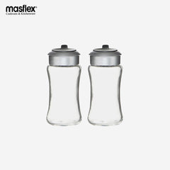 Masflex 120ml 2piece Glass Spice Shaker with Lid ZW-2184