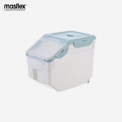 Masflex Rice Storage Container 10kg Airtight Sealed Box w/aBPA Plastic Dry Food Storage