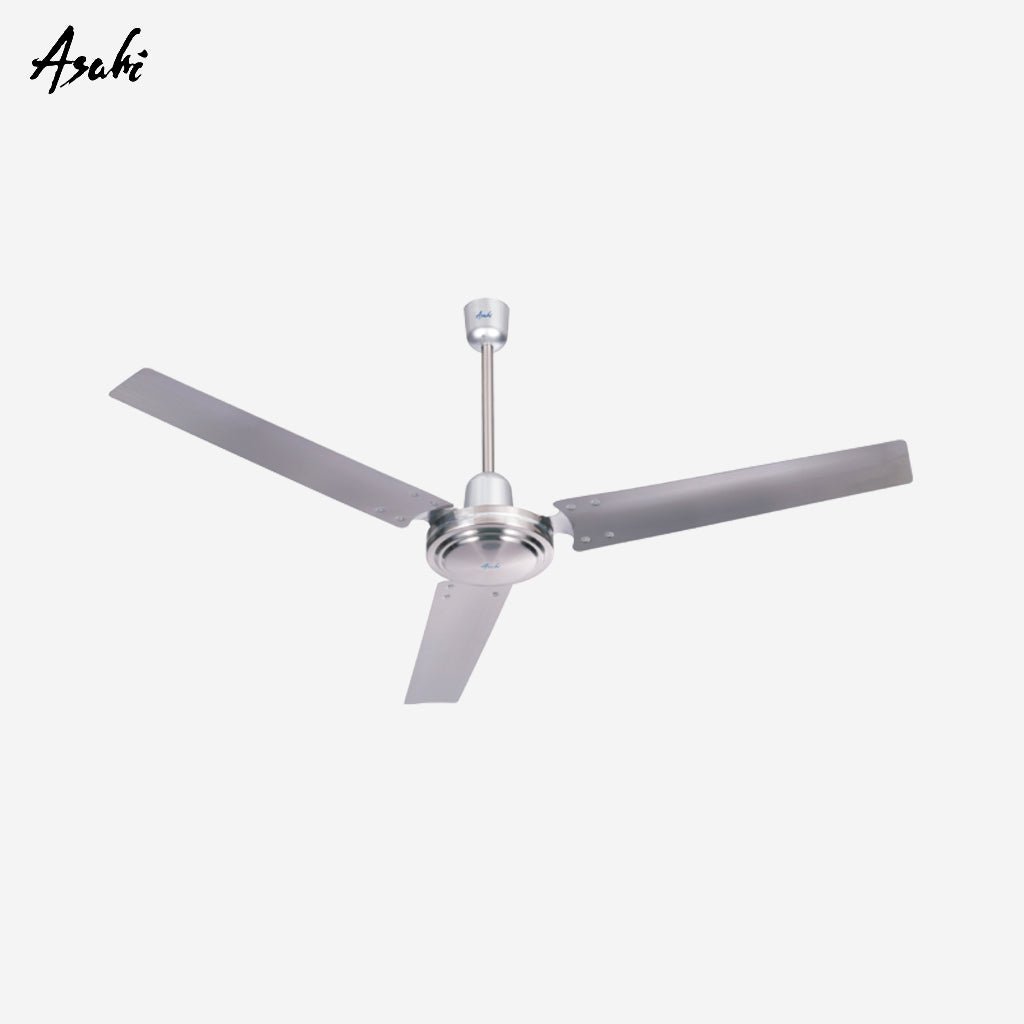 Asahi 56 inch Stainless Ceiling Fan with 4 Speed Control C - 56SS - Winland Depot