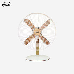 Asahi Desk Fan | Electric Fan | Wooden Retro Fan 16" XF 6004 - Winland Depot