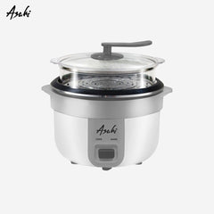 Asahi Rice Cooker 1.8L 10 - Cups of Rice with Plastic Steamer 700watts RC - 109 - Winland Depot