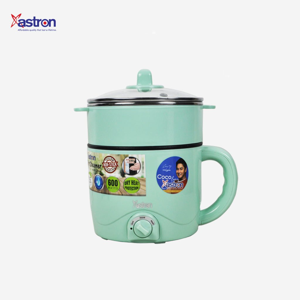 Astron Pot Steamer and Multi Cooker 600W Electric Cooker