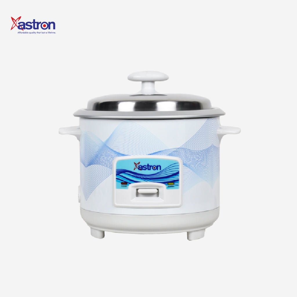 Astron Rice Cooker with Anti Rust Outer Body 1.0L 400watts - Winland Depot